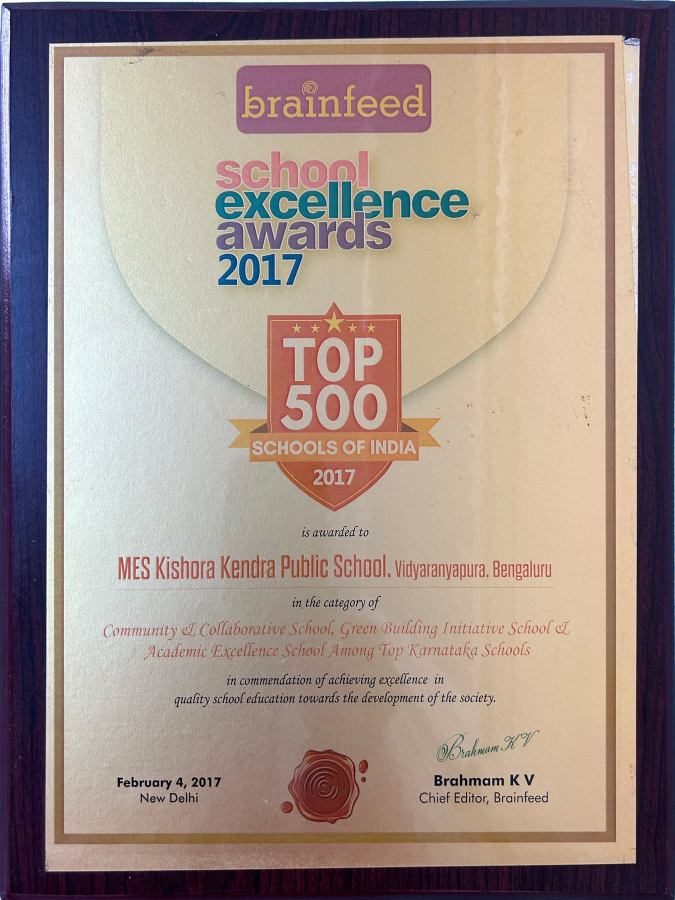 MES Kishore Kendra Public School